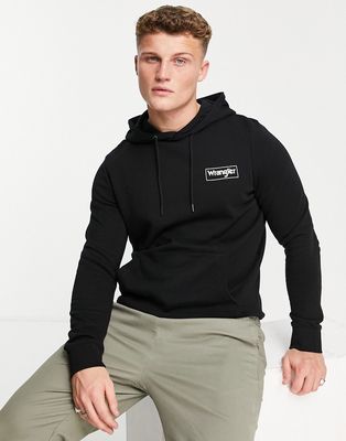 Wrangler hoodie in black
