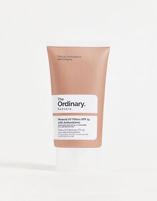 The Ordinary Mineral UV Filters SPF 15 with Antioxidants 50ml-No color