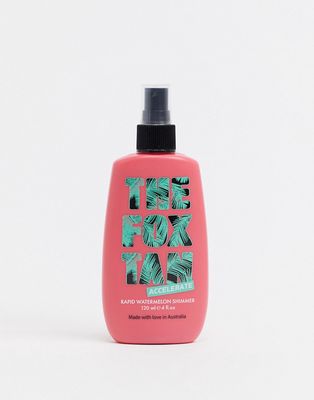 The Fox Tan Rapid Watermelon Shimmer 4 fl oz-No color