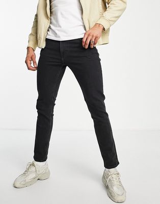 Weekday Friday slim jeans tuned black