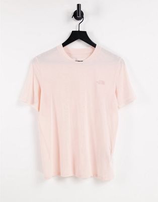 The North Face Wander T-shirt in light pink