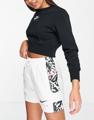 Nike Revival Statement woven shorts in white