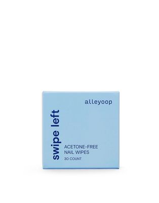 Alleyoop Swipe Left - Acetone-Free Nail Polish Remover Wipes-No color