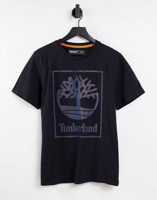 Timberland NL Sky Graphic t-shirt in black