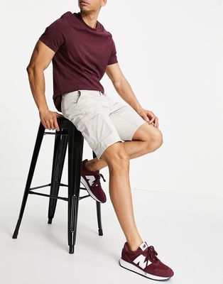 Only & Sons cargo shorts in beige-Neutral