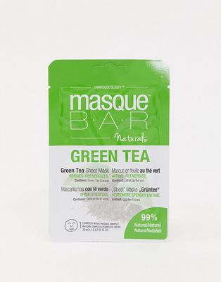 Masque Bar Naturals Green Tea Sheet Mask-No color