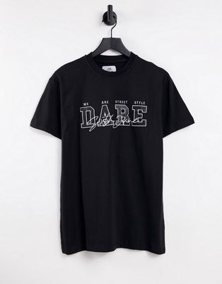 Sixth June dare t-shirt in black