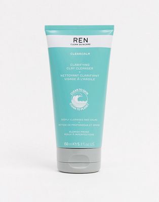 REN Clean Skincare Clearcalm 3 Clarifying Clay Cleanser 5.1 fl oz-No color