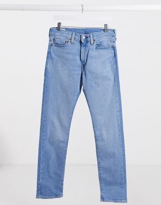 Levi's 510 skinny fit jeans in light wash-Blues