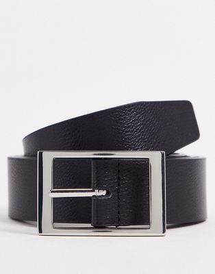 Gianni Feraud reversible leather belt in black and brown