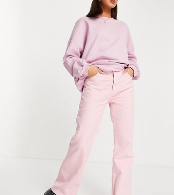 Reclaimed Vintage Inspired '99 flare jeans in rose-Pink