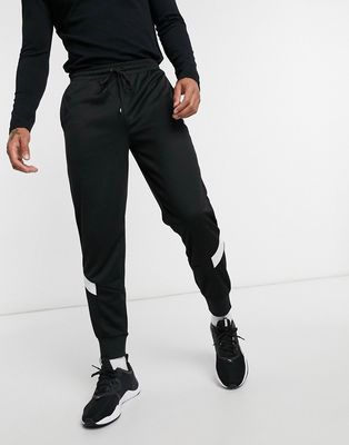 Puma Iconic MCS logo sweatpants in black