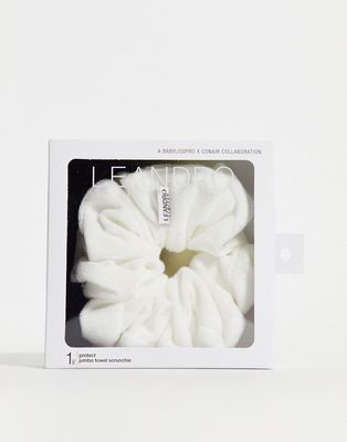 Leandro Limited Jumbo Towel Scrunchie-No color