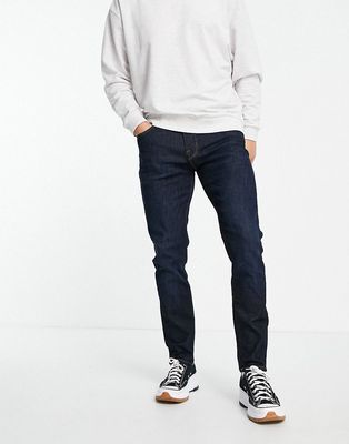 Selected Homme slim jeans in dark blue-Blues