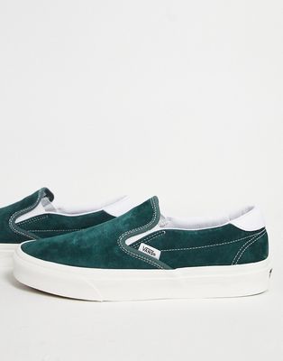 Vans Slip-On 59 suede sneakers in dark green