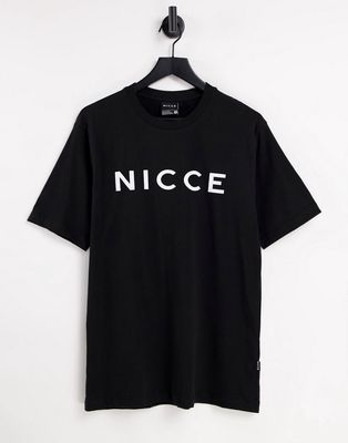 Nicce t-shirt in black with logo