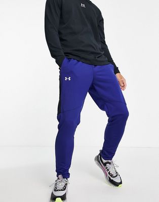 Under Armour Sportstyle graphic track pants in blue-Blues