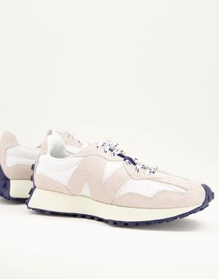 New Balance 327 premium sneakers in off-white