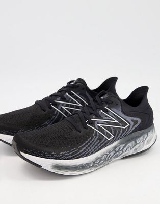 New Balance Fresh Foam 1080 sneakers in black and gray