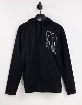 New Balance Tenacity hoodie with logo in black