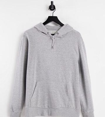 Brave Soul Plus relaxed fit clara hoodie in gray