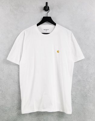 Carhartt WIP Chase t-shirt in white