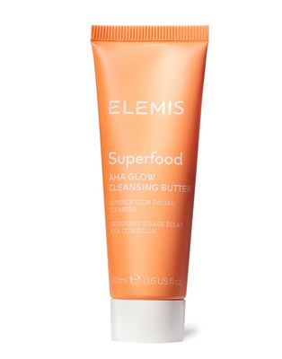 Elemis Travel Superfood AHA Glow Cleansing Butter 0.6 fl oz-No color