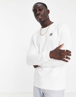 adidas Originals Essentials sweatshirt in white