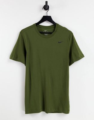 Nike Training Dri-FIT Legend 2.0 t-shirt in khaki-Green