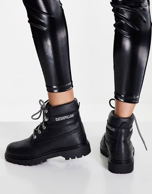 CAT Footwear Lyric lace-up boots in black