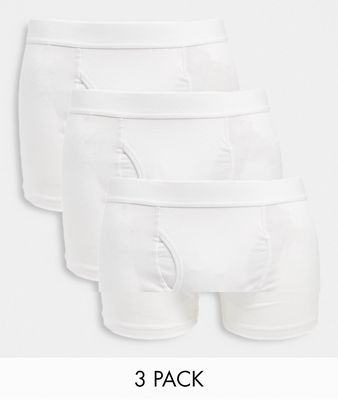 Weekday Johnny 3-pack trunks in white
