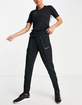 Nike Soccer Dri-FIT Academy pants in black/white-Multi