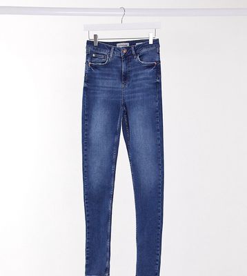 New Look Tall lift and shape skinny jean in mid blue-Blues
