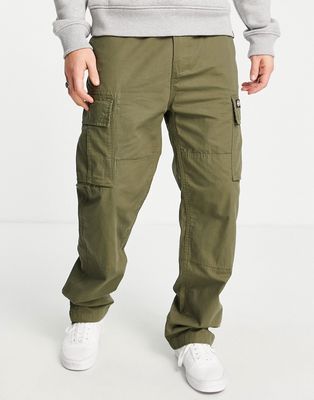 Dickies Eagle Bend pants in military green