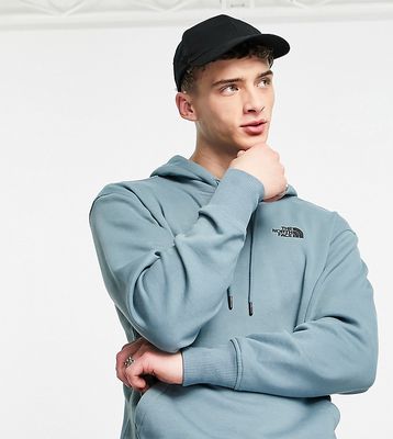 The North Face Essential hoodie in blue Exclusive at ASOS