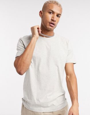 Weekday relaxed t-shirt in gray-Grey