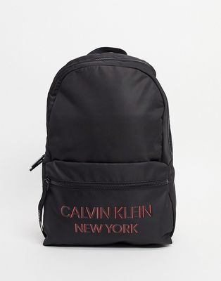 Calvin Klein Campus backpack in black