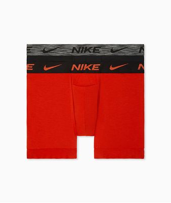 Nike 2 Pack ReLuxe boxer briefs in red/black-Multi