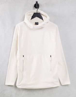 The North Face TKA Glacier hoodie in white