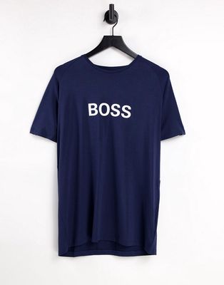 BOSS bodywear logo t-shirt in navy