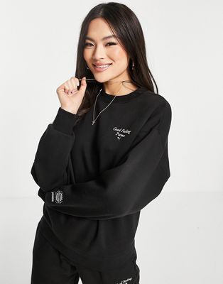 Puma Wellness Club sweatshirt in black