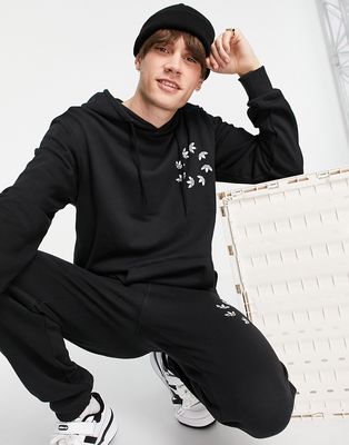 adidas Originals adicolor Bold logo hoodie in black