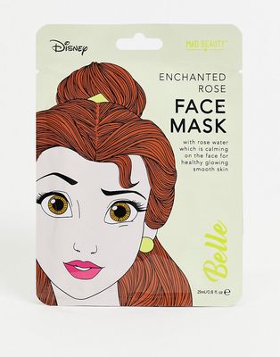 Disney Princess Belle Sheet Face Mask-No color