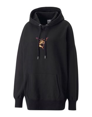 Puma x Dua Lipa hoodie in black