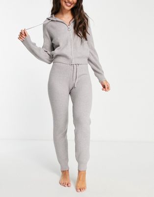 Accessorize beach lifestyle sweatpants in gray - part of a set