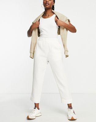 Madewell tapered pants in tan-Green
