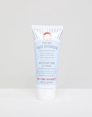 First Aid Beauty Pure Skin Face Cleanser Travel Size 2.0 oz-No color