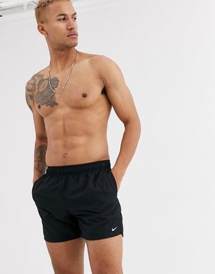 Nike Swimming super short volley swim shorts in black