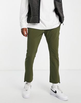 Gramicci whitney stormfleece water resistant pants in olive-Green