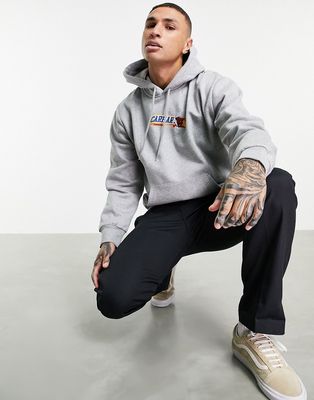 Carhartt WIP choc bar hoodie in gray